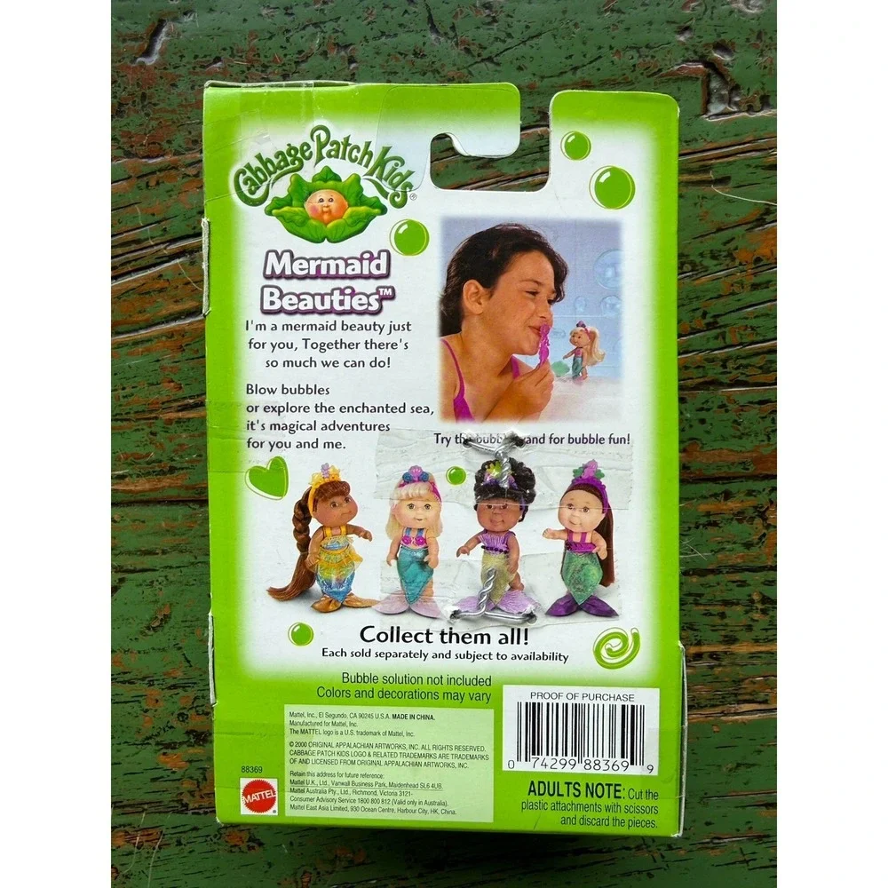Cabbage Patch Kids Mermaid Beauties Blond Kadee‎ Uma January 26 2000